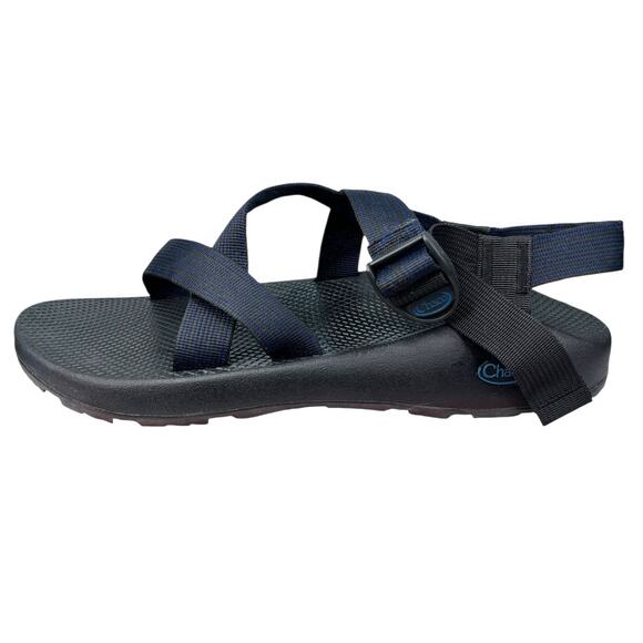 Chaco Men’s Z1 Classic Black Blue Strappy Hiking Trail Sandal Size US 13 main image 7